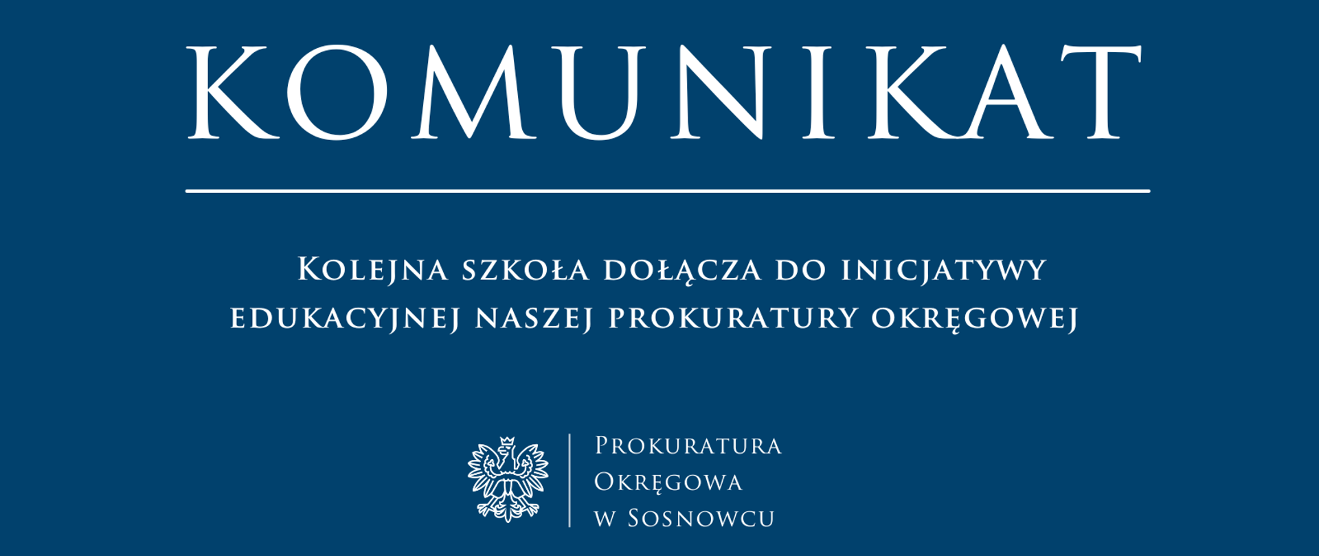 Kolejna szkoła dołącza do inicjatywy edukacyjnej naszej prokuratury okręgowej. Wizyta uczniów z VII Liceum Ogólnokształcącego im. Krzysztofa Kamila Baczyńskiego w Sosnowcu.