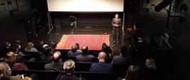 Wystąpienie Prezydenta Słowenii Boruta Pahora przed projekcją filmu