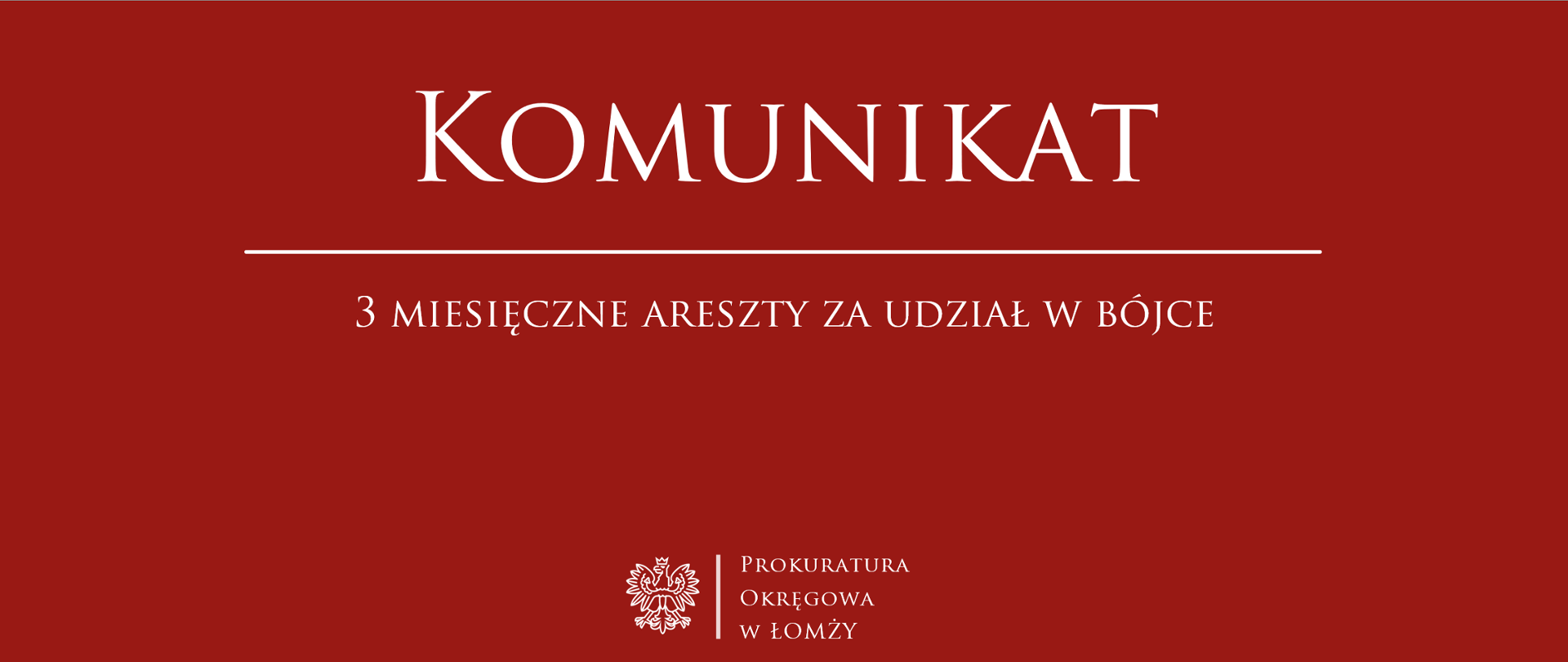 3 miesięczne areszty za udział w bójce