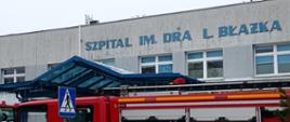 Pożar na terenie Szpitala Wielospecjalistycznego im. dr. Ludwika Błażka