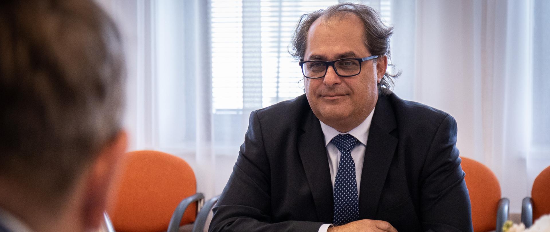 Wiceminister infrastruktury Marek Gróbarczyk