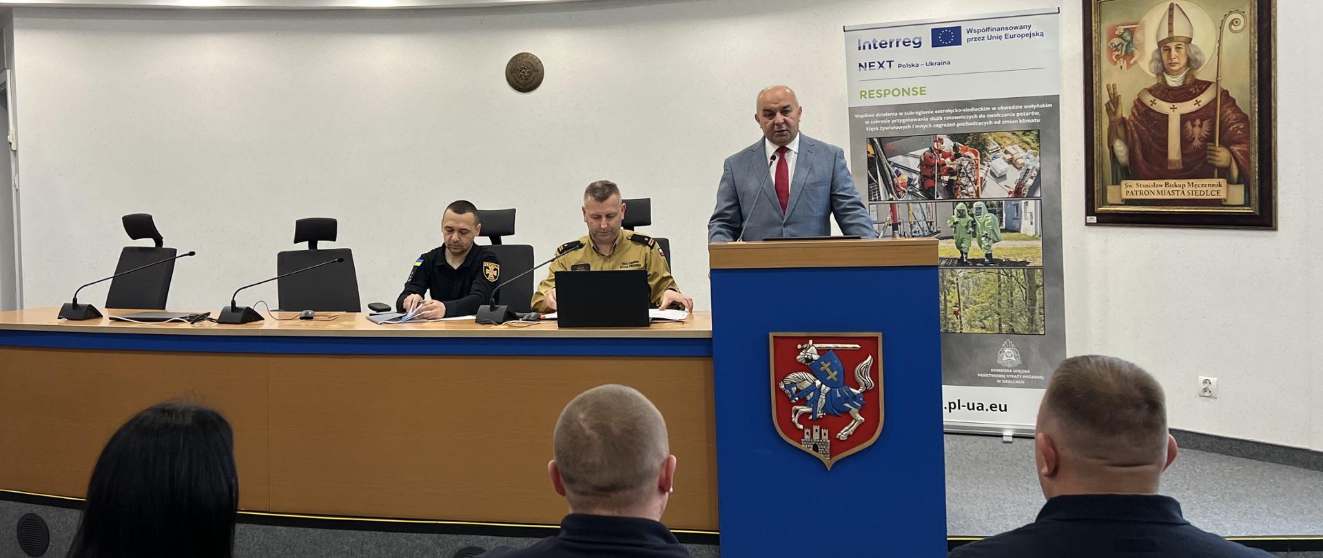 Współpraca służb z regionu siedleckiego, ostrołęckiego i obwodu wołyńskiego