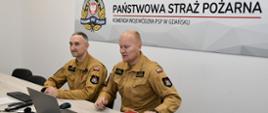 Video konferencyjne doskonalenie zawodowe strażaków PSP z województwa pomorskiego