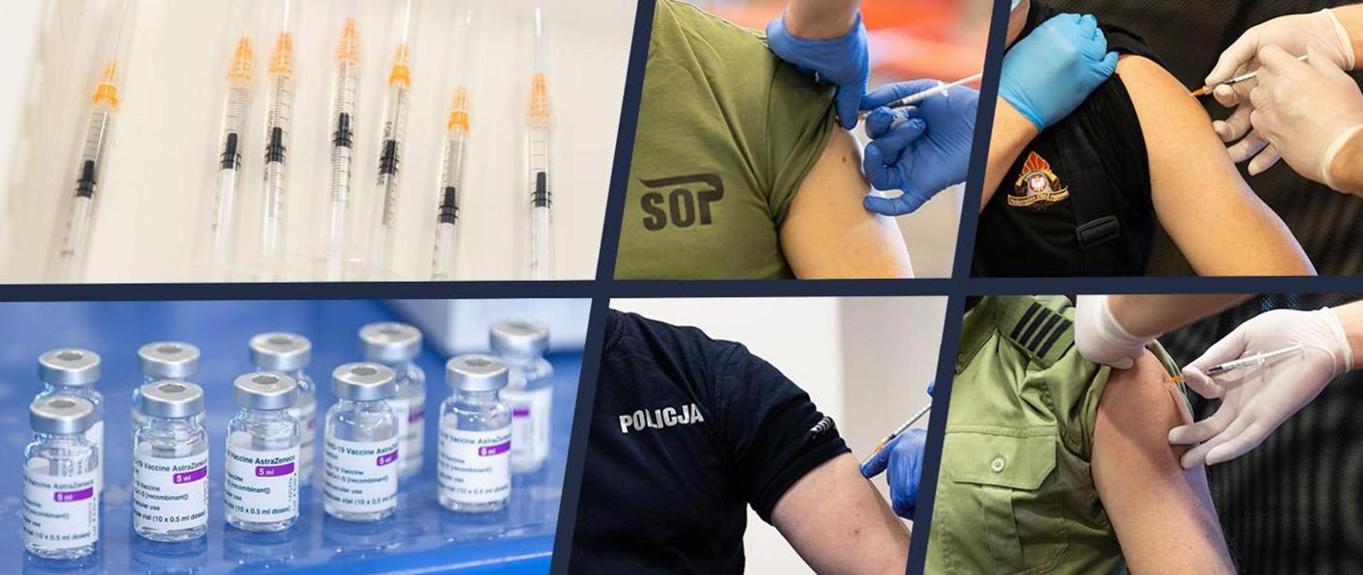 Szczepienia służb mundurowych