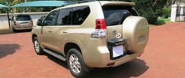 Ambasada RP w Pretorii ogłasza przetarg na sprzedaż samochodu Toyota Prado
