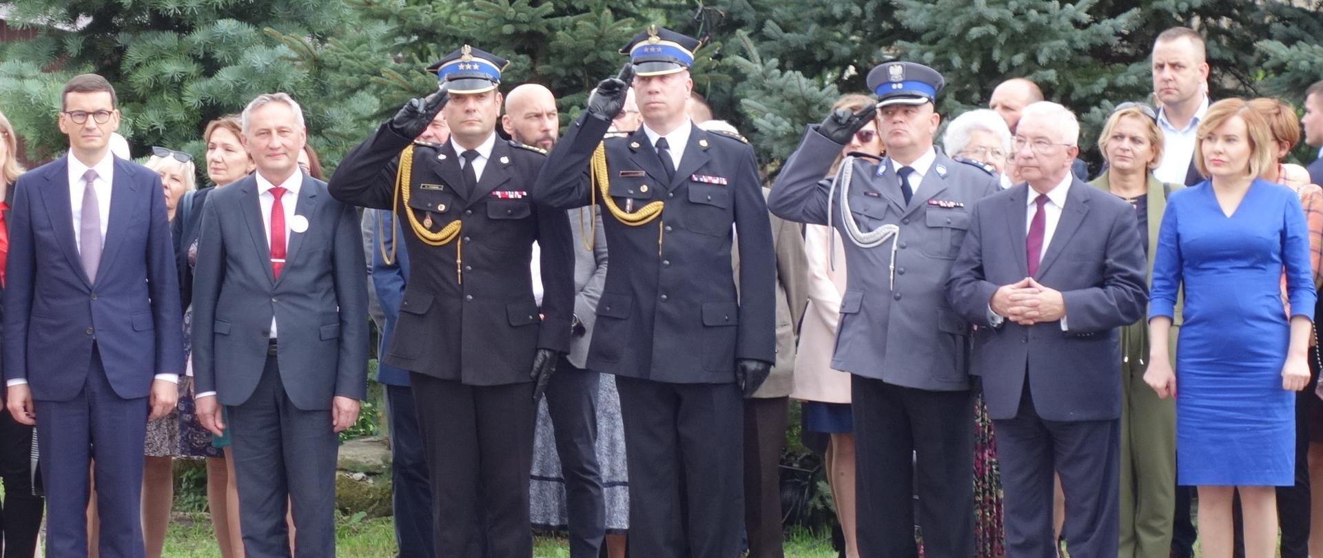 Obchody 100-lecia powstania Ochotniczej Straży Pożarnej w Nawarzycach z udziałem premiera Rzeczypospolitej Polskiej