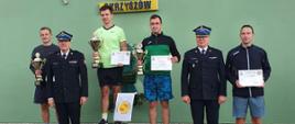Mistrzostwa woj. śląskiego strażaków PSP w tenisie ziemnym 