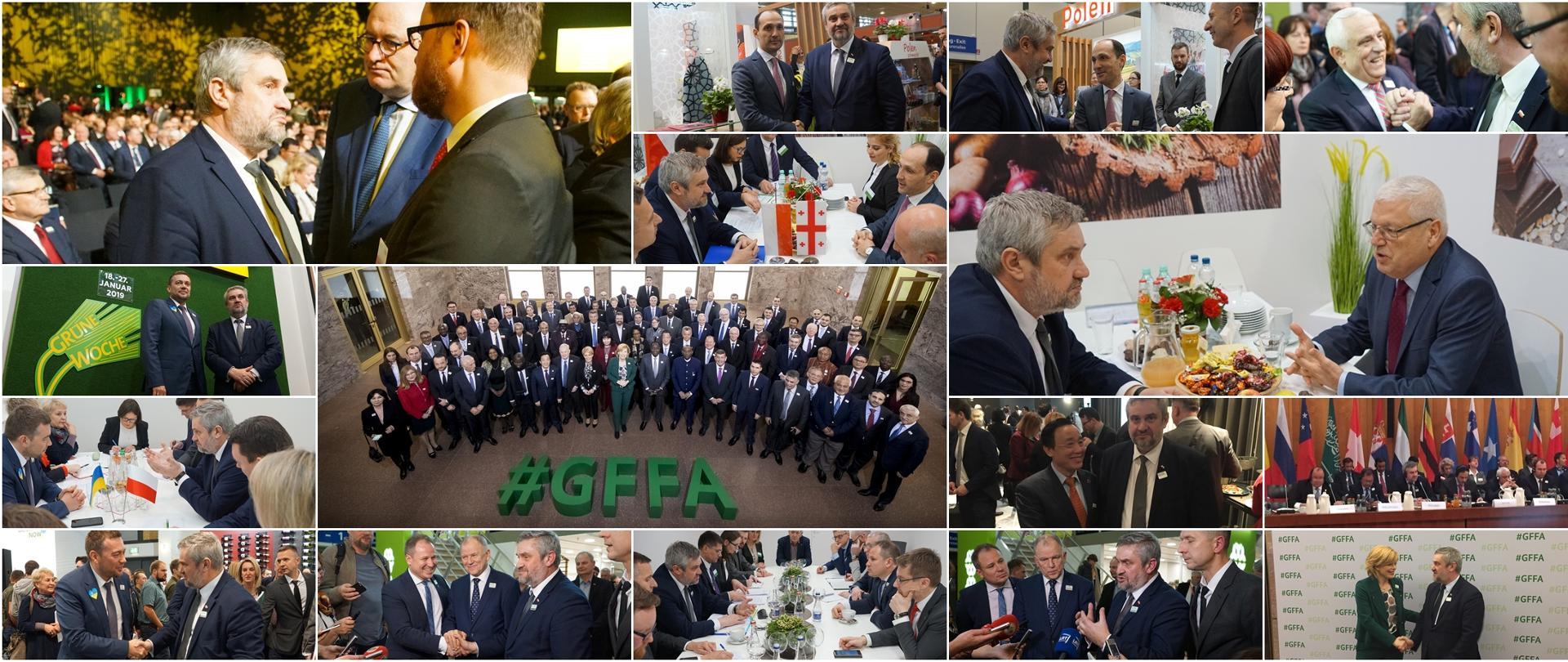 Międzynarodowe rozmowy ministra rolnictwa podczas Targów Zielony Tydzień