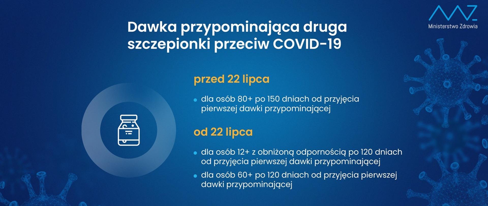 Druga dawka przypominająca szczepienia przeciwko COVID-19 