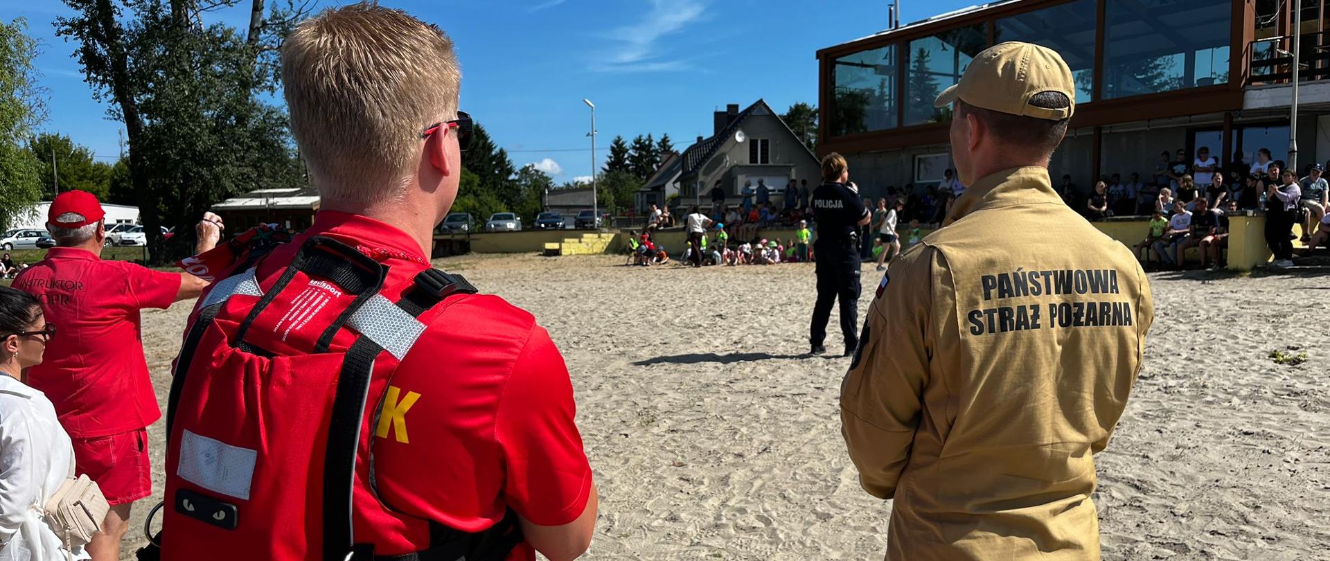 Strażacy z KP PSP Międzychód w akcji Kręci mnie bezpieczeństwo w lecie