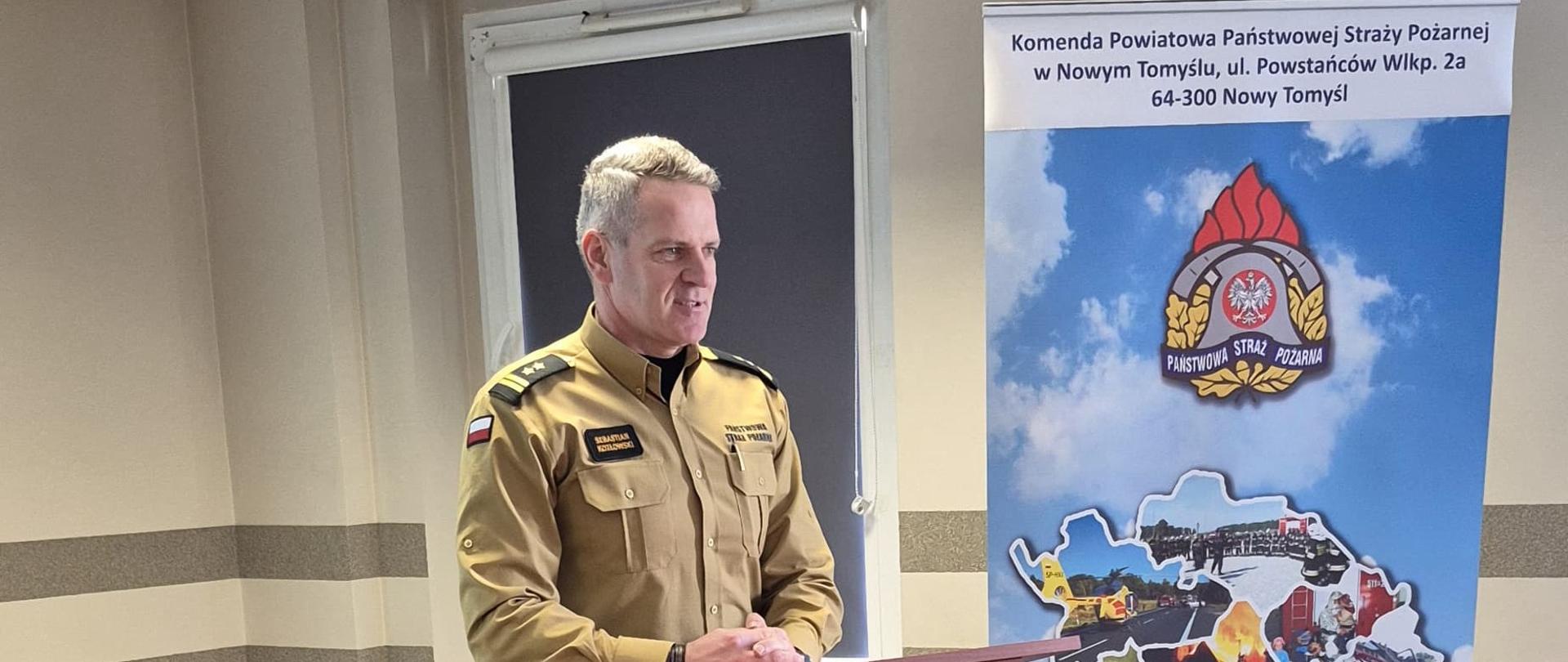 Komendant Państwowej Straży Pożarnej w Nowym Tomyślu
