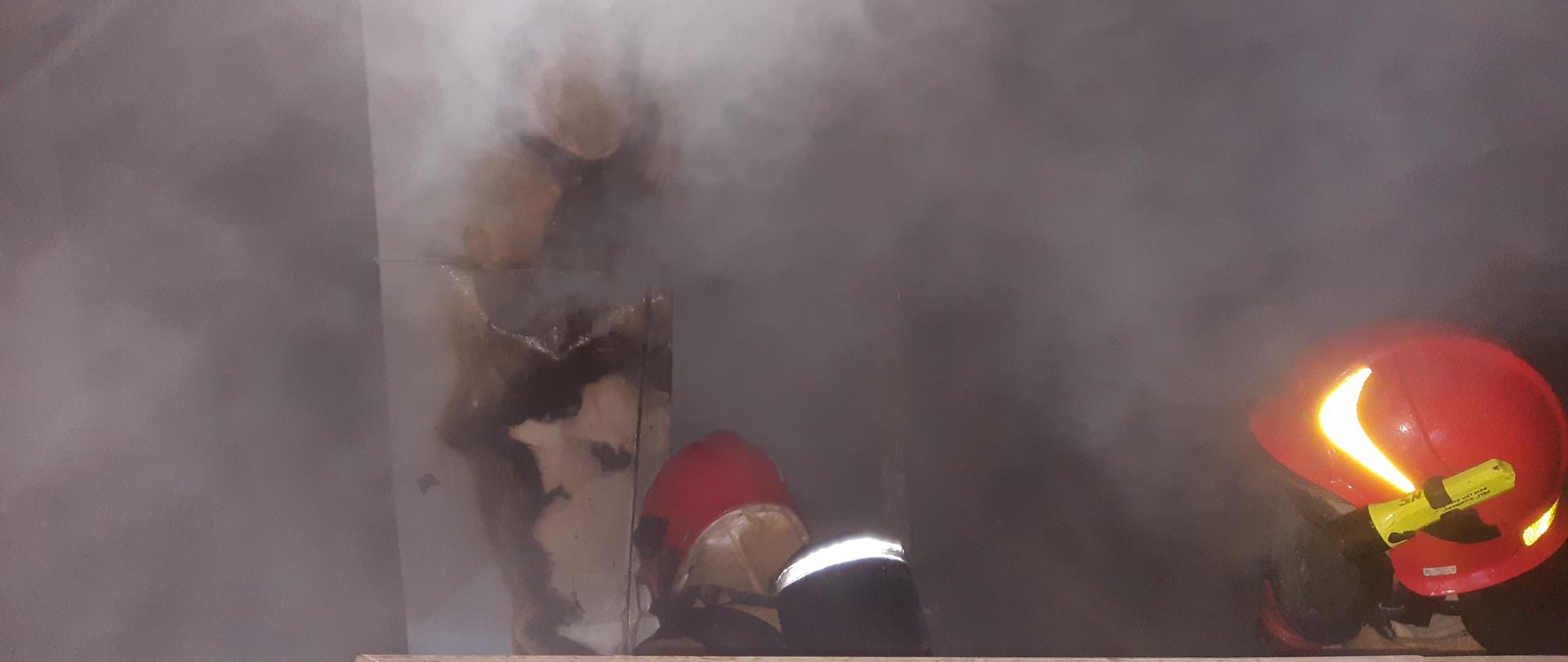 Pożar instalacji wentylacji (1)