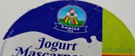 Ostrzeżenie publiczne Możliwa obecność fragmentów szkła partia jogurtów gruszka, karmel