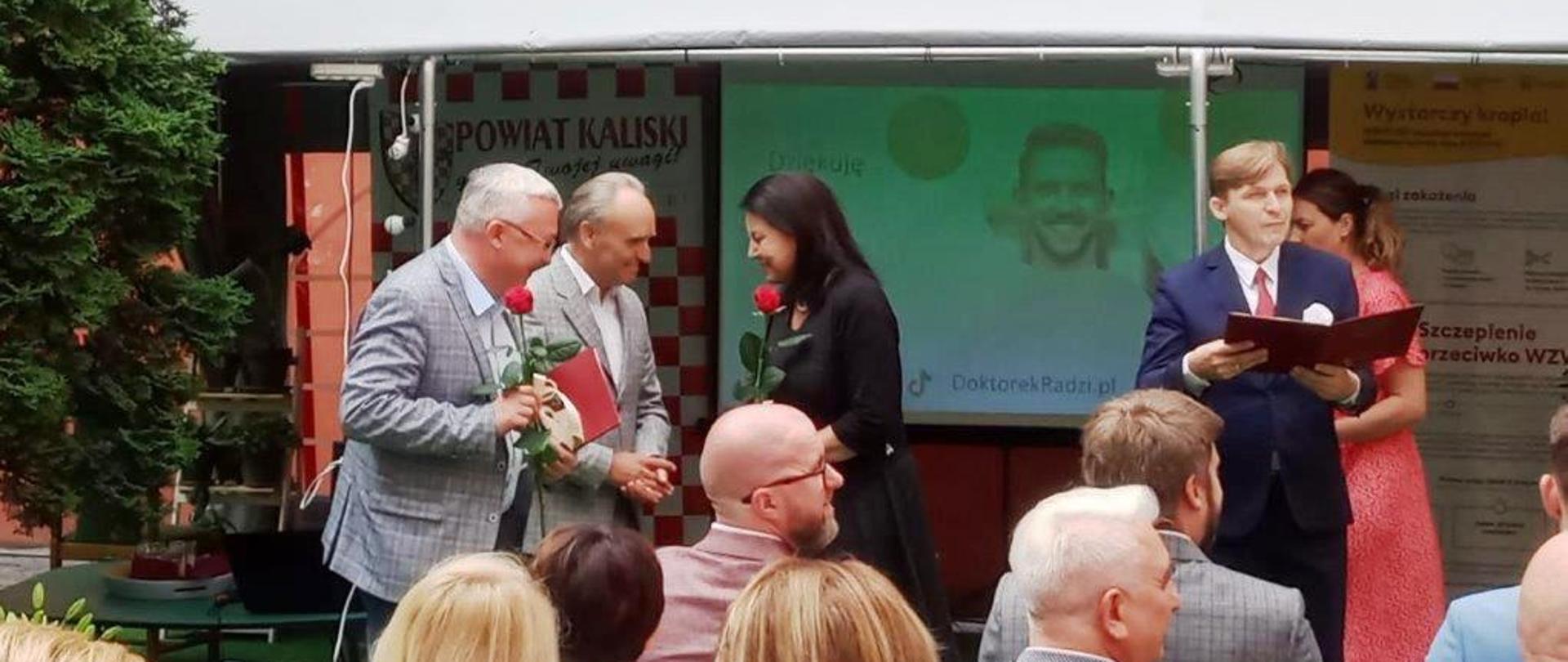 Podziękowanie Powiatu Kaliskiego