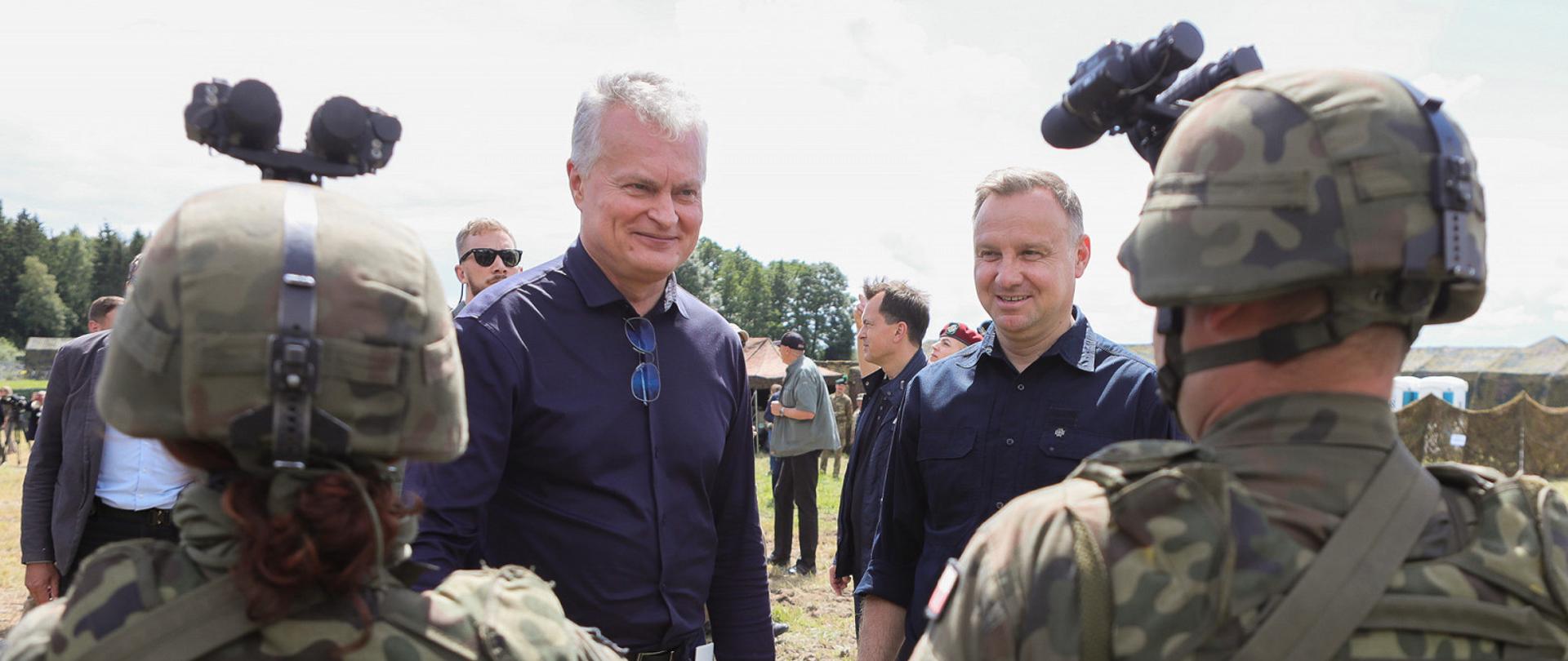 Andrzej Duda ir Gitanas Nausėda
