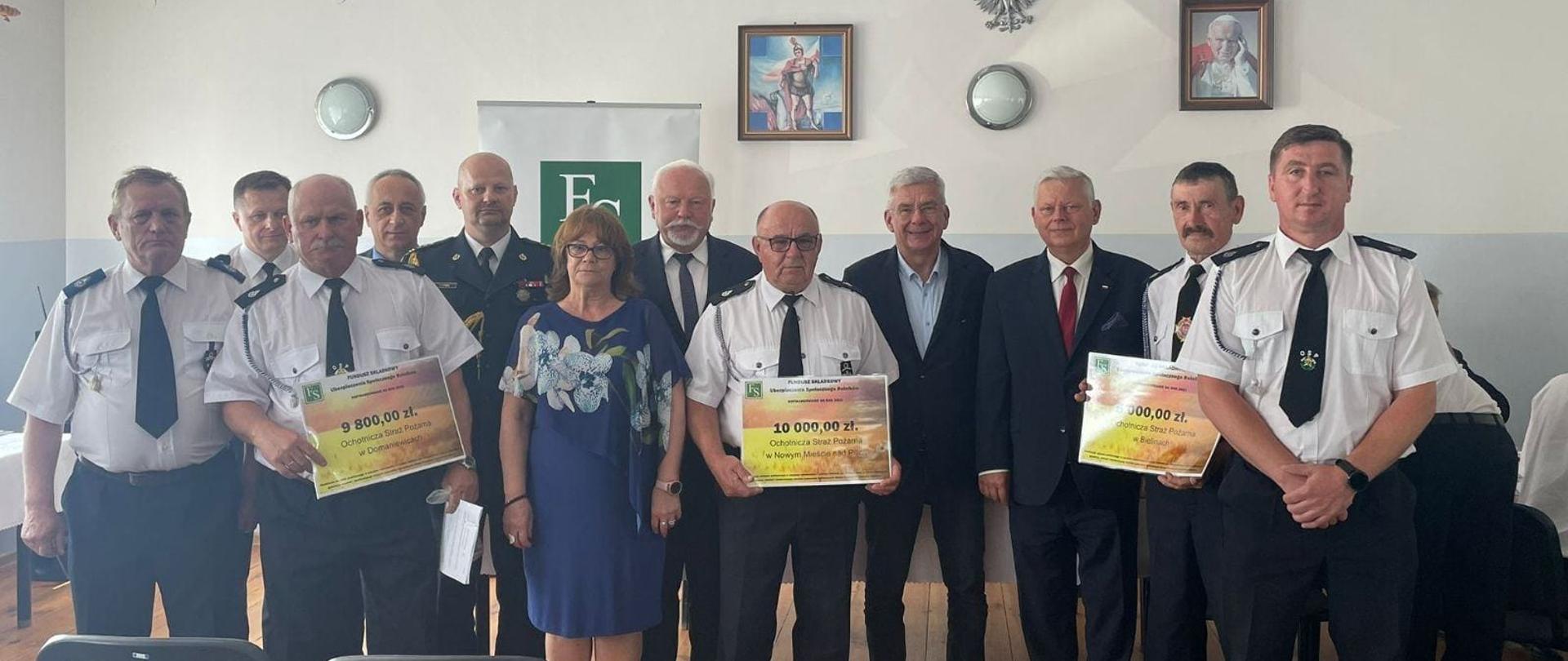 Wręczenie promes dla OSP z powiatu grójeckiego