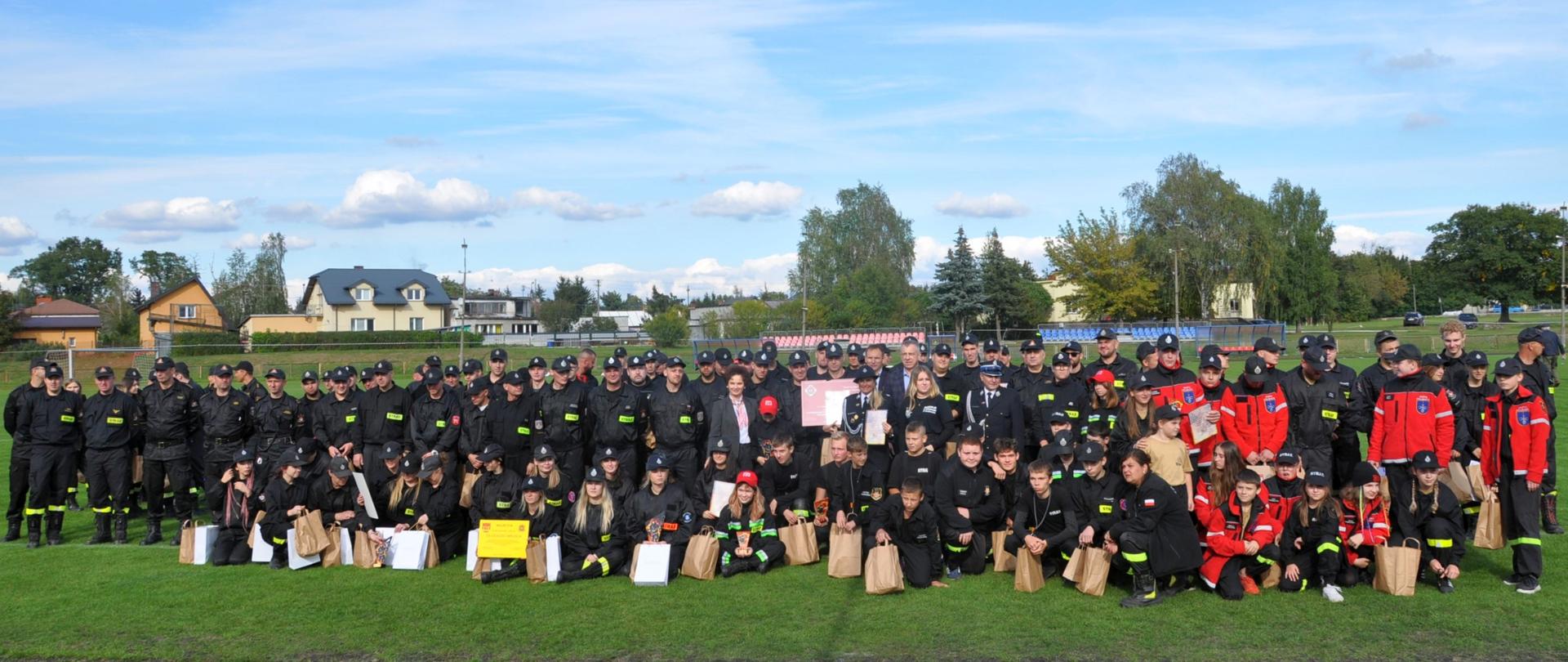 Powiatowe Zawody sportowo-pożarnicze ochotniczych straży pożarnych.