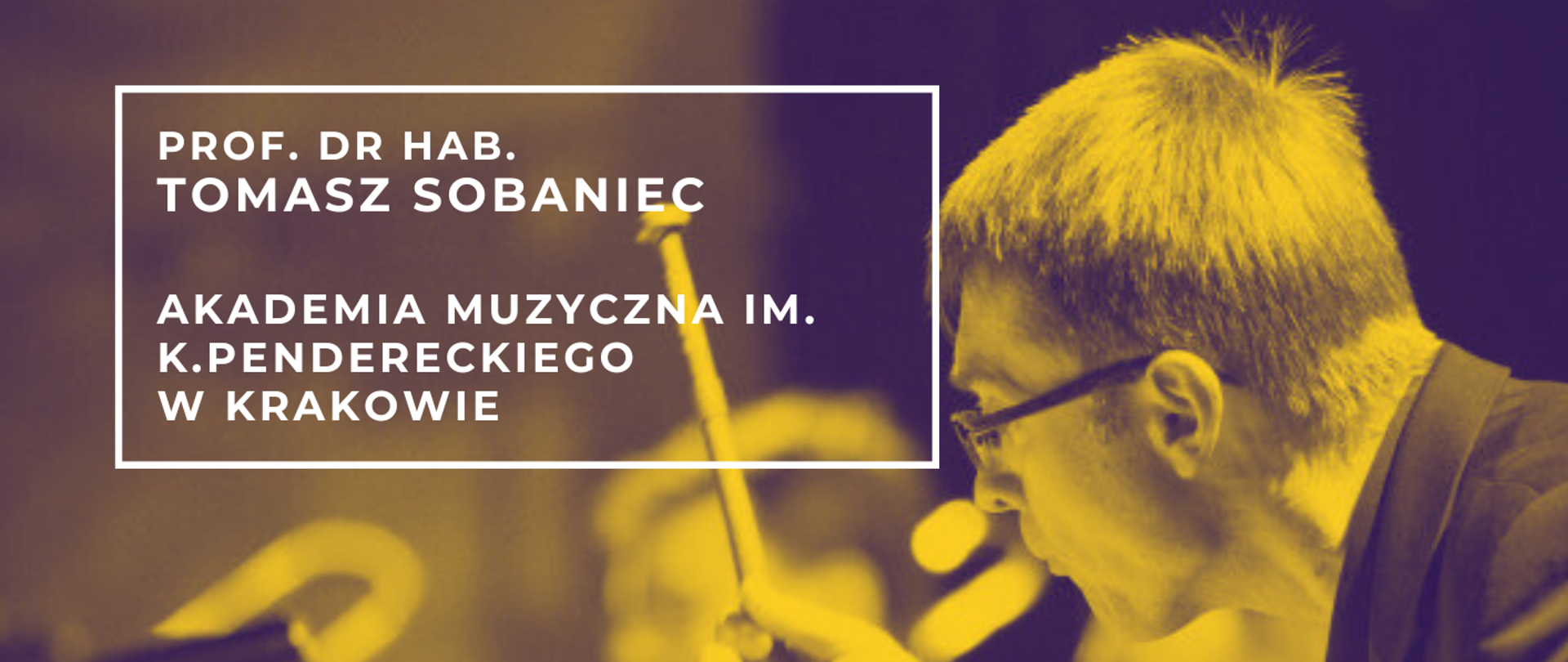 Plakat ze zdjęciem prowadzącego i szczegółami warsztatów w kolorach białym i brązowym