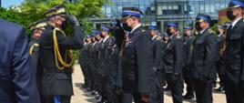 Wyróżnieni i nagrodzeni funkcjonariusze PSP