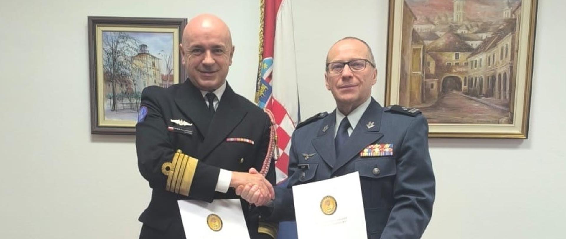 Podpisanie Planu Współpracy Dwustronnej w 2026 r. pomiędzy resortami obrony Polski i Chorwacji