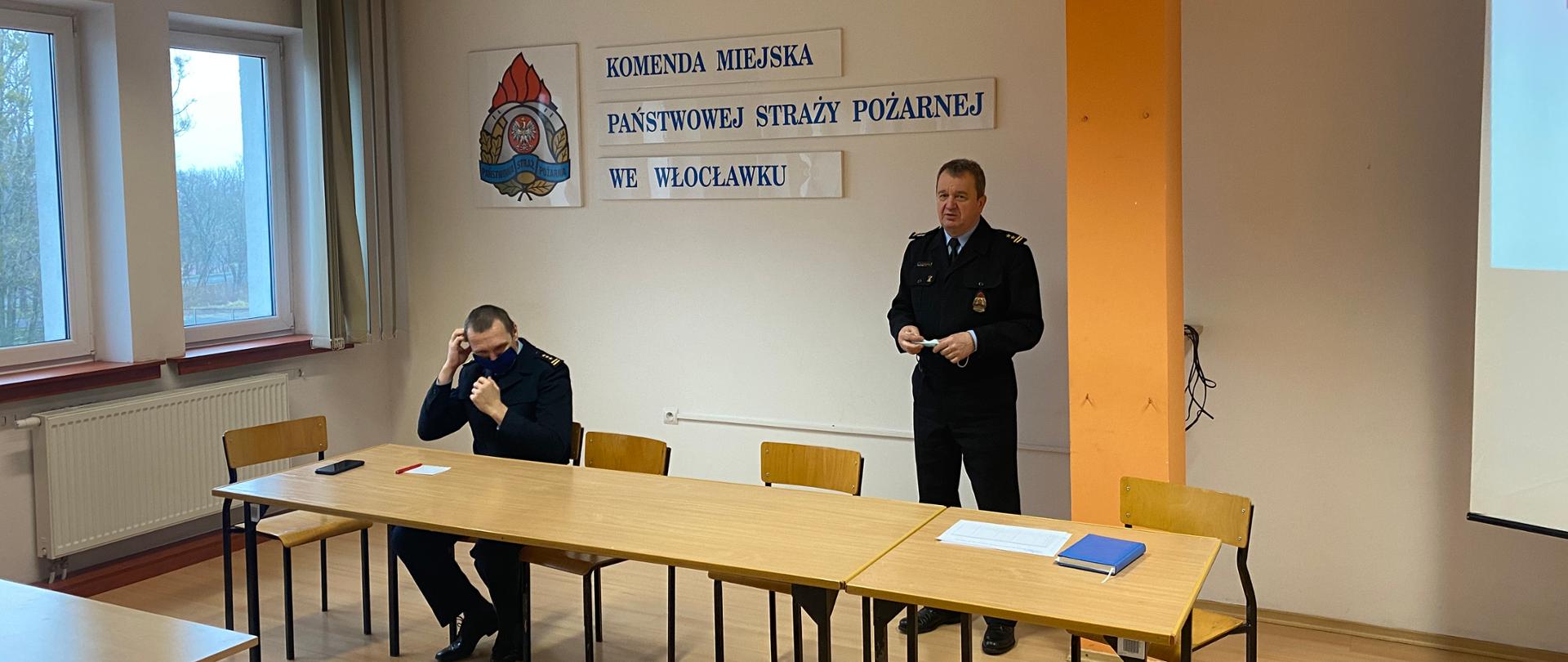 Narada Komendanta Miejskiego PSP we Włocławku z komendantami gminnymi OSP powiatu włocławskiego