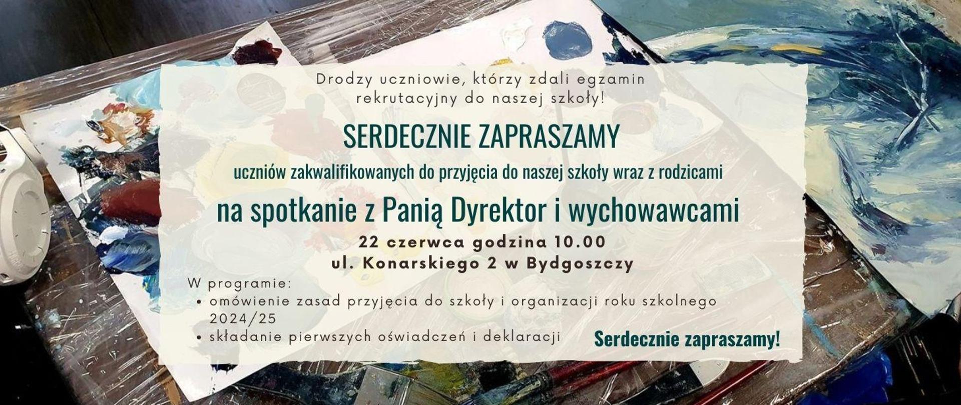 Informacja o spotkaniu z dyrektorem