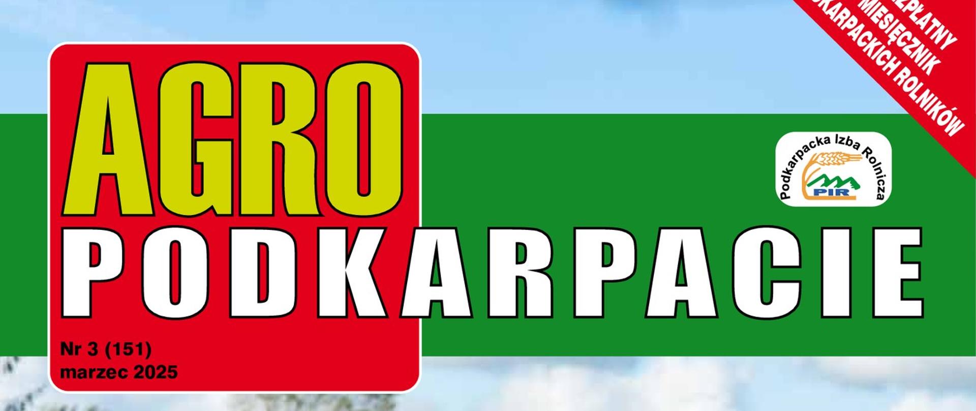 Krowa leży na środku zielonej łąki. Zwierzę jest koloru białego w duże i jasne brązowe łaty. W tle widać las i malutki domek w oddali. Na samej górze widnieje logo gazety. 