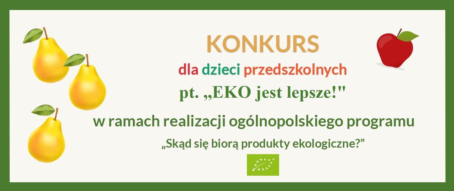 Konkurs ,,EKO jest lepsze!"