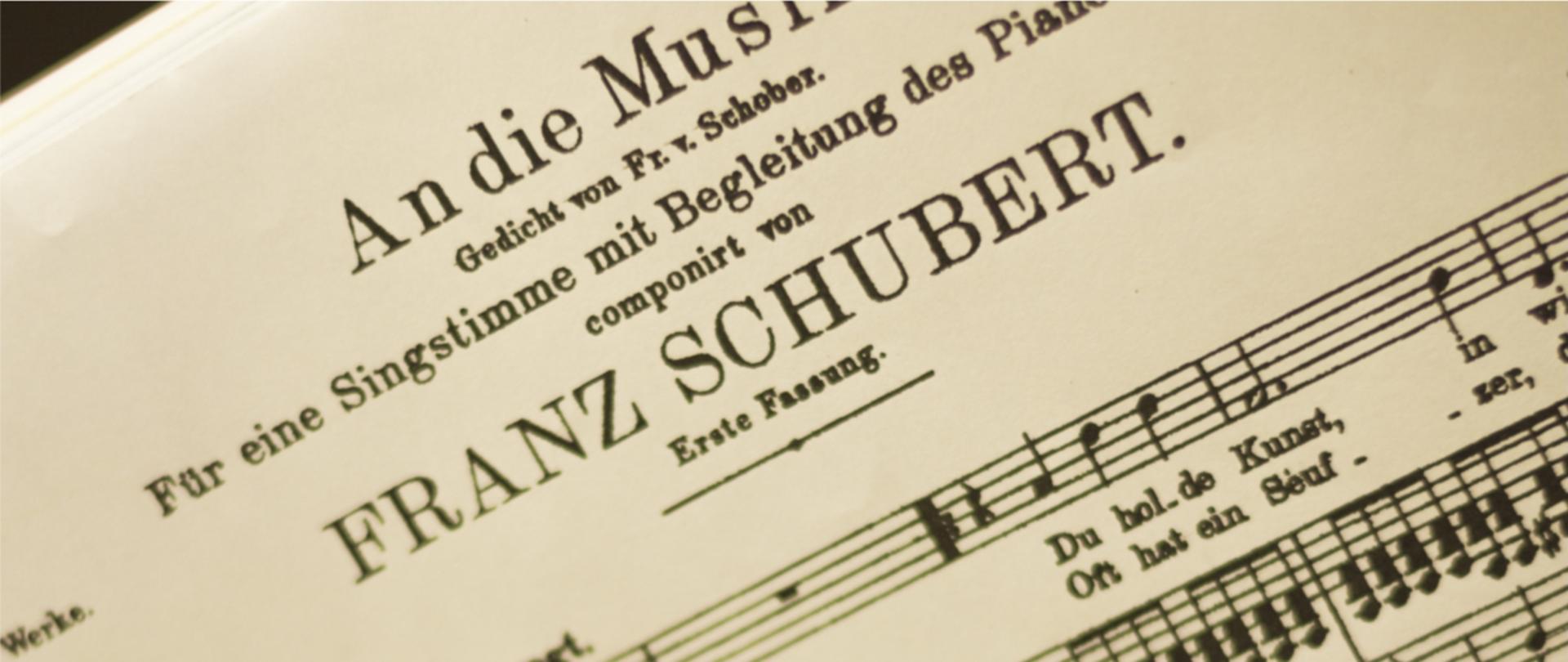 Zdjęcie przedstawia fragment druku muzycznego