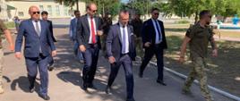 Wizyta wiceministra Marcina Przydacza na Ukrainie