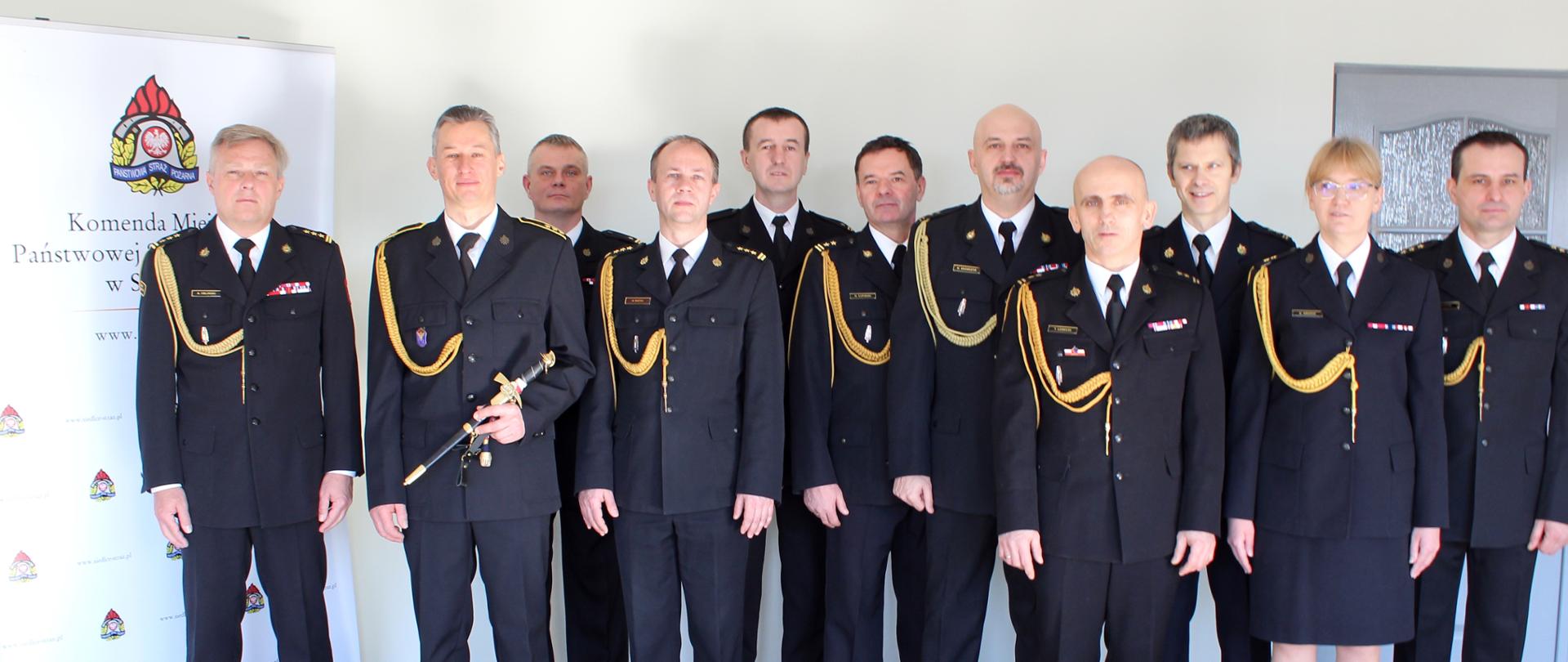 Pożegnanie ze służbą asp. sztab. Dariusza Siemiona