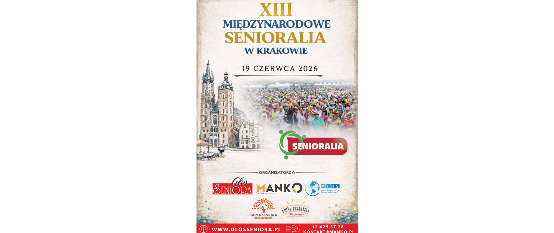 XIII Międzynarodowe Senioralia w Krakowie
