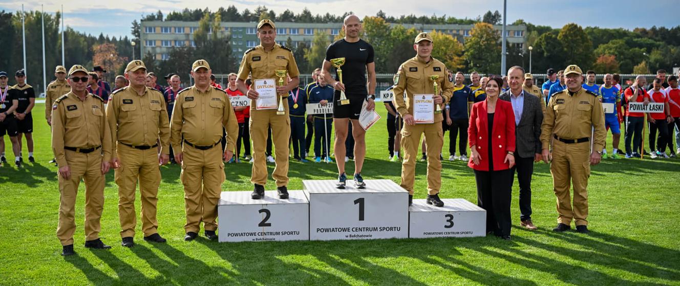 XXIV Mistrzostwa Województwa Łódzkiego Strażaków PSP w Lekkoatletyce