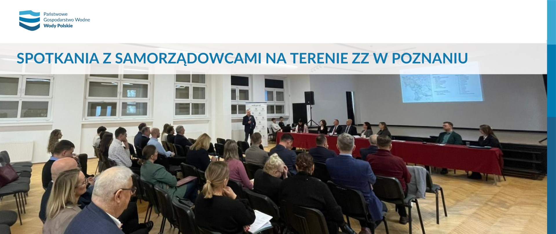 Spotkanie z przedstawicielami JST na terenie Zarządu Zlewni w Poznaniu, Nietążkowo, 12.02.2026 r.