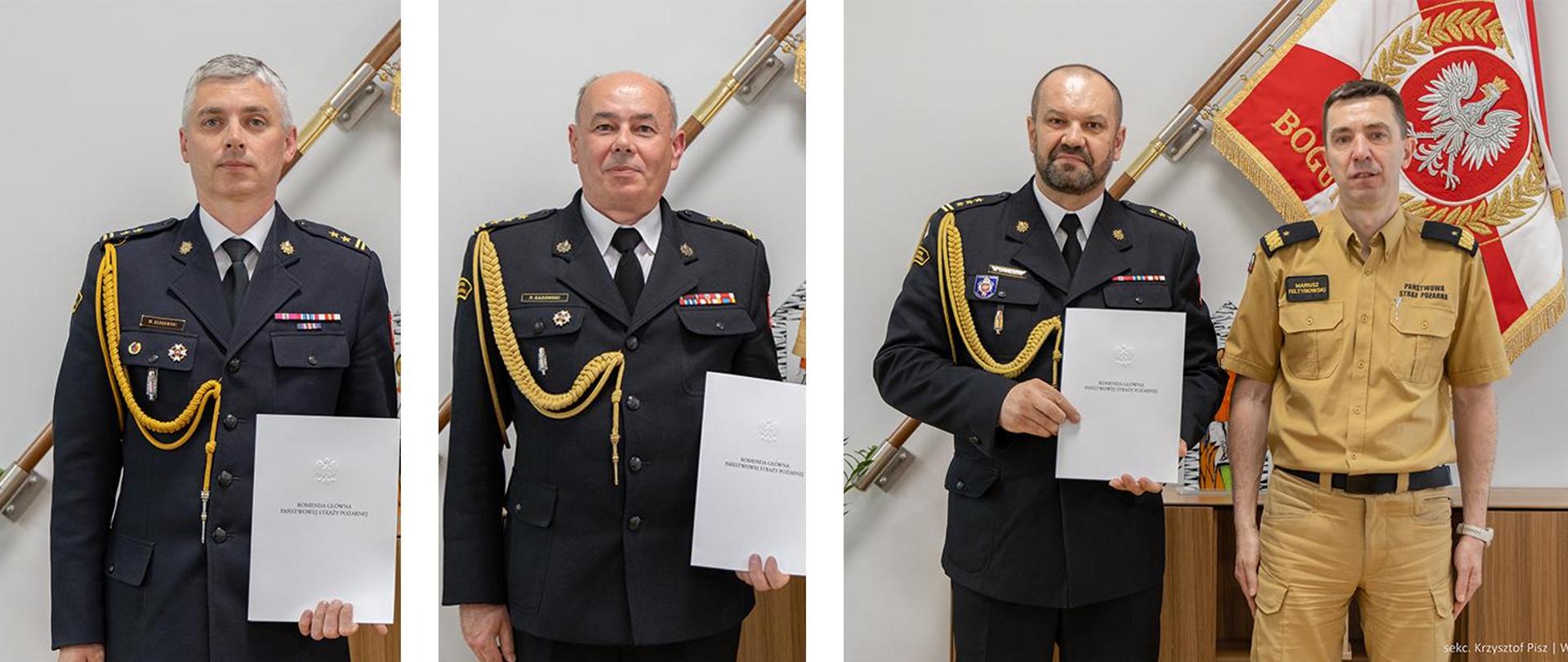 Powołanie zastępców komendantów wojewódzkich PSP