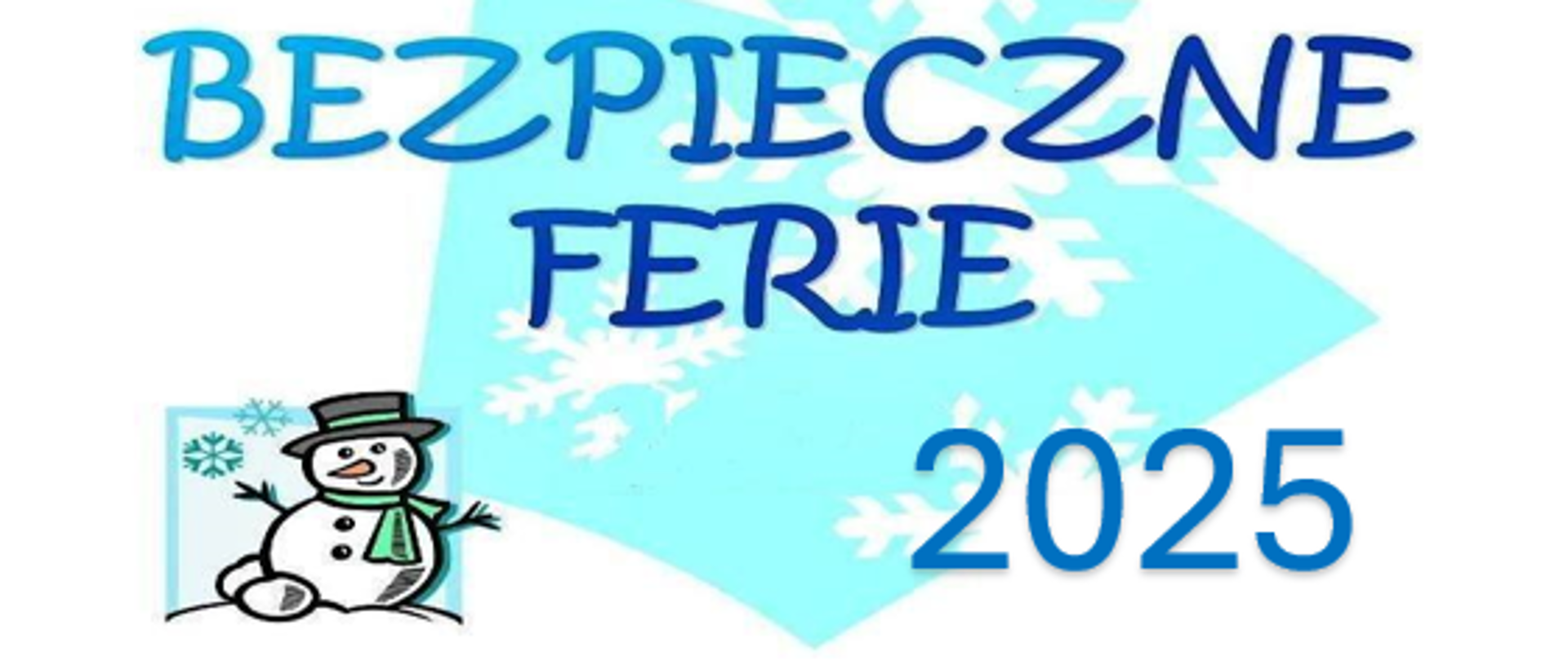 Bezpieczne ferie 2025
