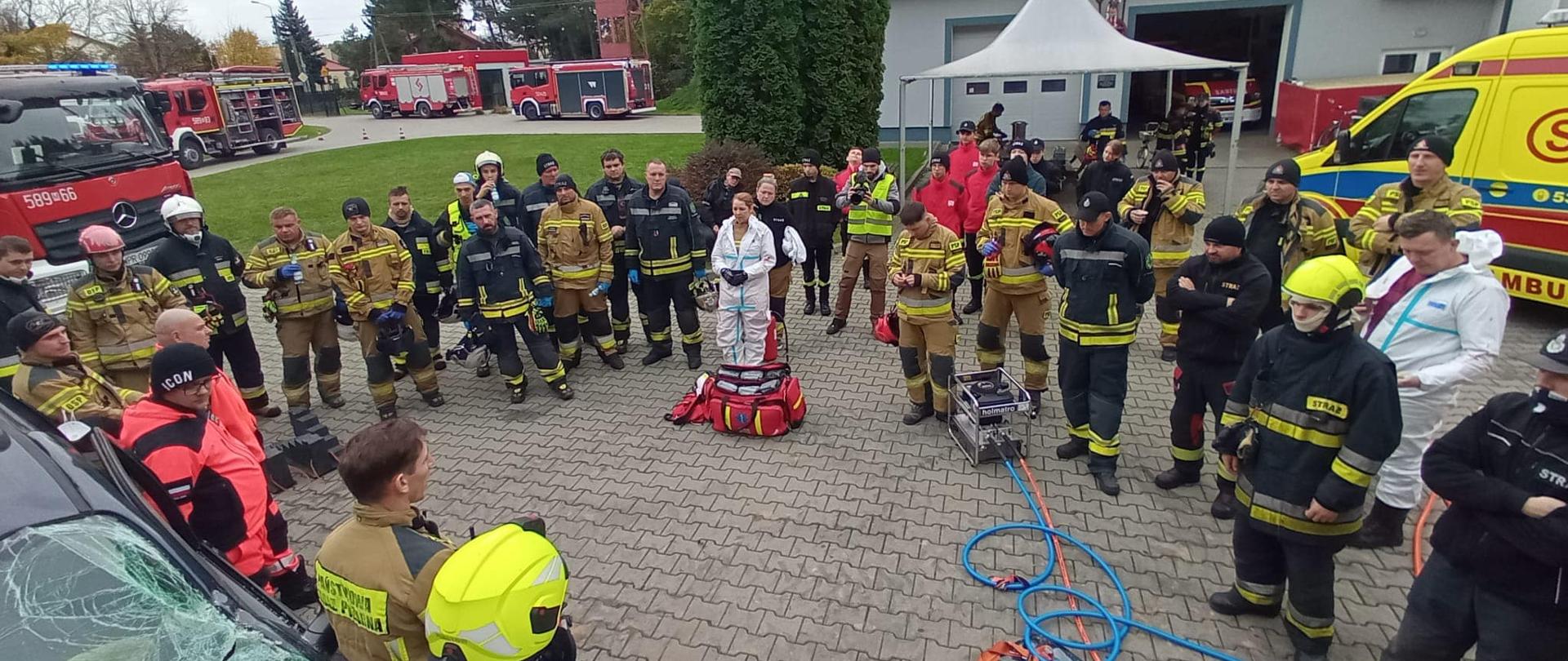 Ćwiczenia OSP Nowa Wieś