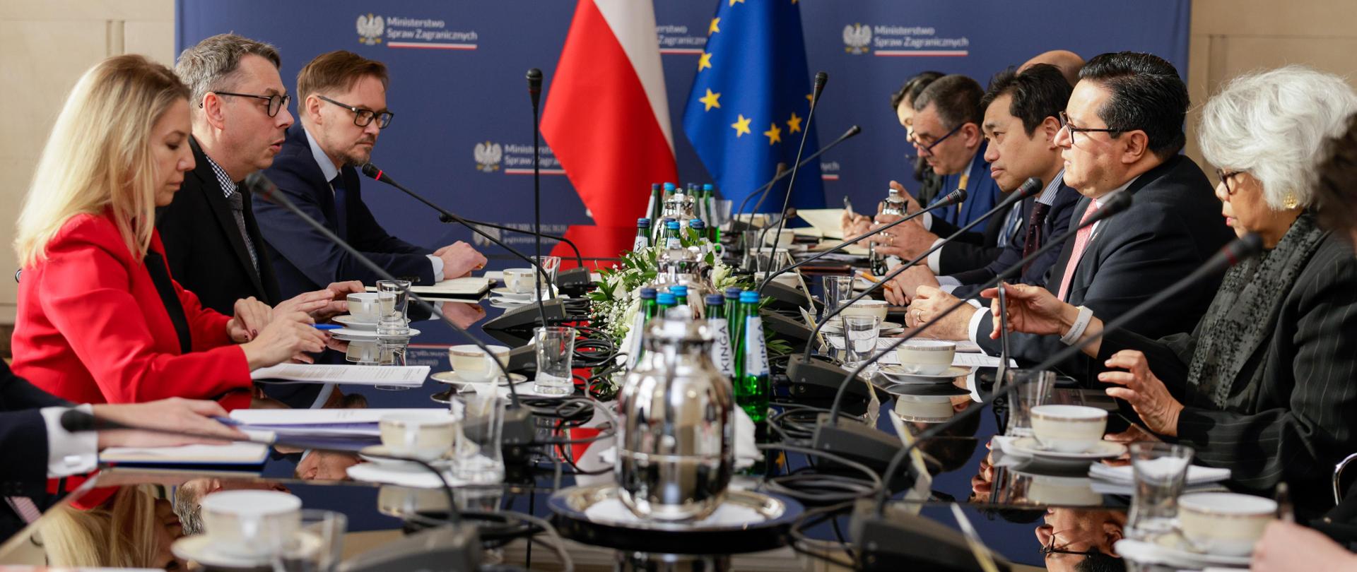 Undersecretary of State Jakub Wisniewski met with ambassadors of MIKTA group countries