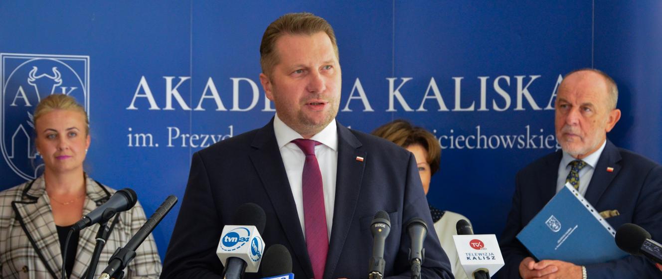 “Kalisz merece ser llamada ciudad universitaria” – Ministro Przemyslaw Czarnik en la Academia Kalisz – Ministerio de Educación y Ciencia