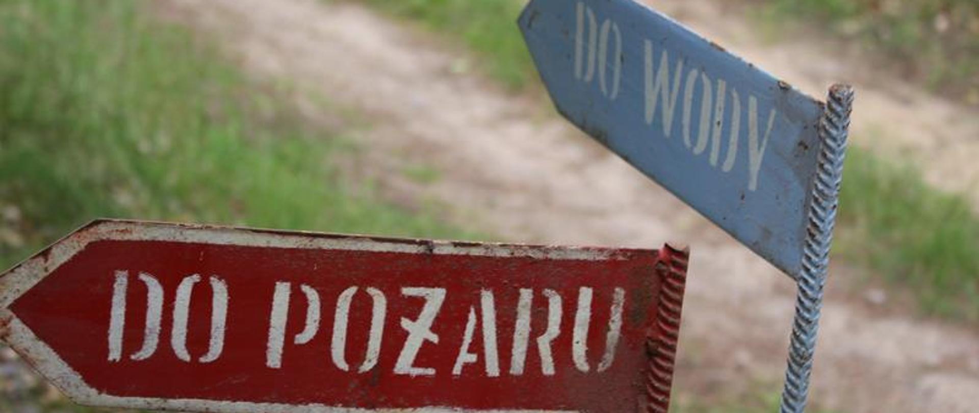 Rozpoznania punktów czerpania wody i ćwiczenia w lasach.