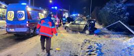 Tragiczny wypadek na ul. Kolejowej w Kazimierzy Wielkiej