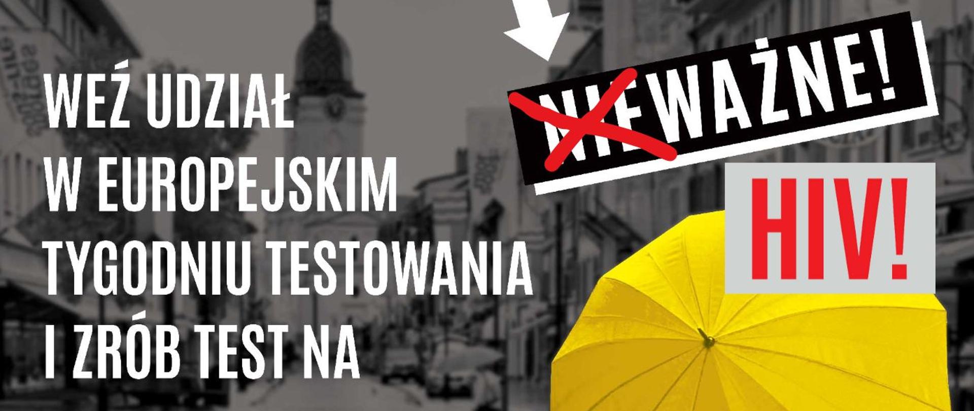 Listopad testy na HIV