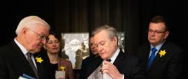 Wicepremier Piotr Gliński i prezydent Niemiec Frank-Walter Steinmeier zwiedzili wystawę „Pamięć 1943”, fot. Danuta Matloch