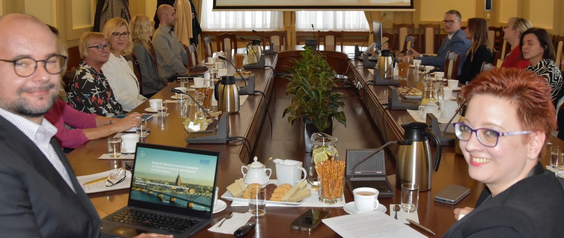 Posiedzenie Wojewódzkiego Zespołu do Spraw Przeciwdziałania Handlowi Ludźmi