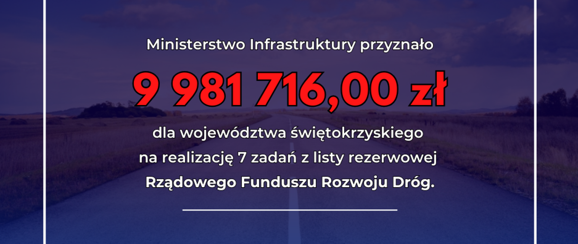 Dofinansowanie na drogi gminne.