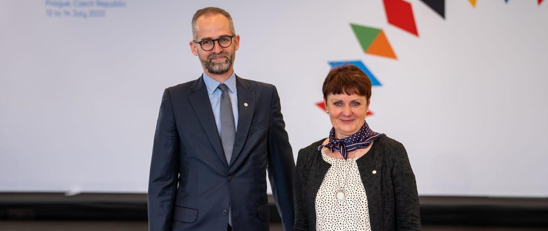  Deputy Minister Adam Guibourgé-Czetwertyński at the meeting of the EU Environment Council 