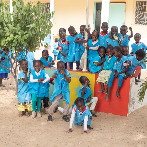 Equipping the Sainte Angèle Merci kindergarten and Saint Charbel Makhlouf primary school in Sandiara