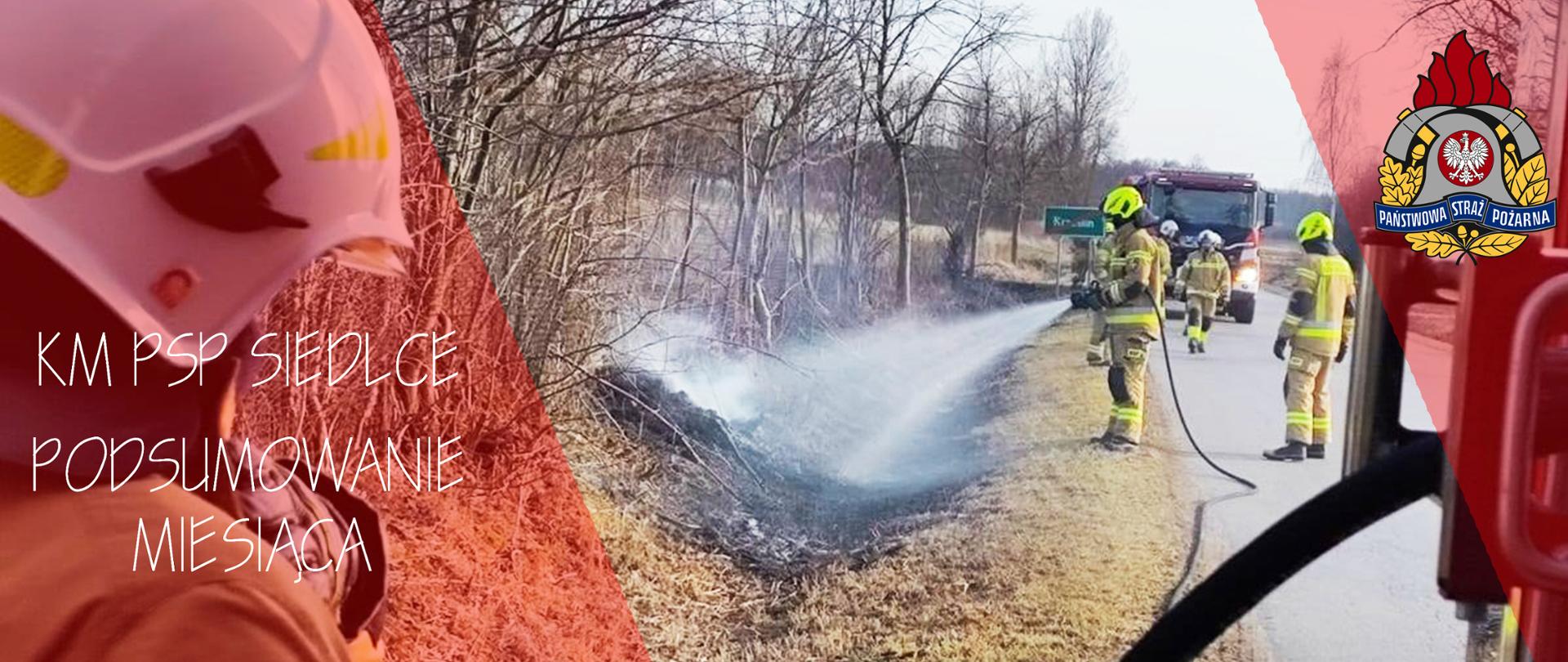 Podsumowanie Miesiąca - Komenda Miejska Państwowej Straży Pożarnej w Siedlcach