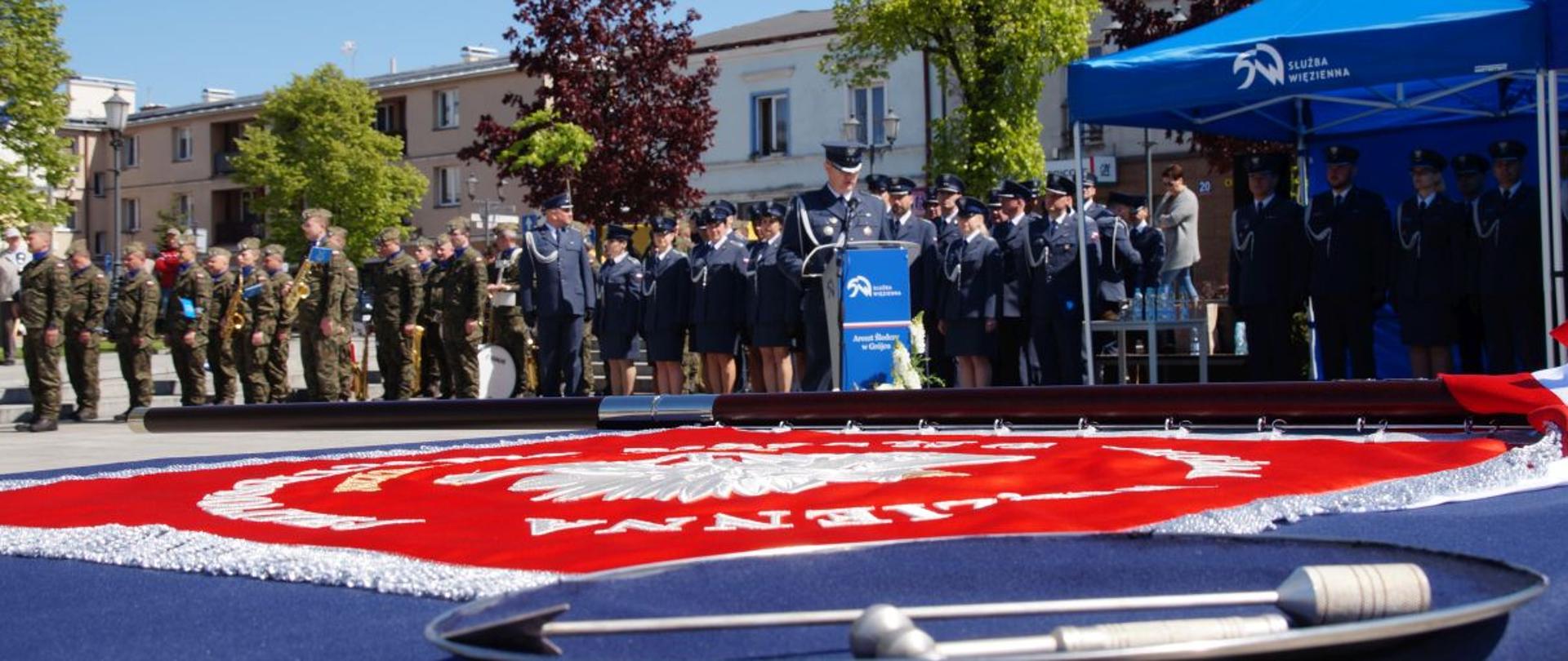 Nadanie sztandaru Aresztowi Śledczemu w Grójcu