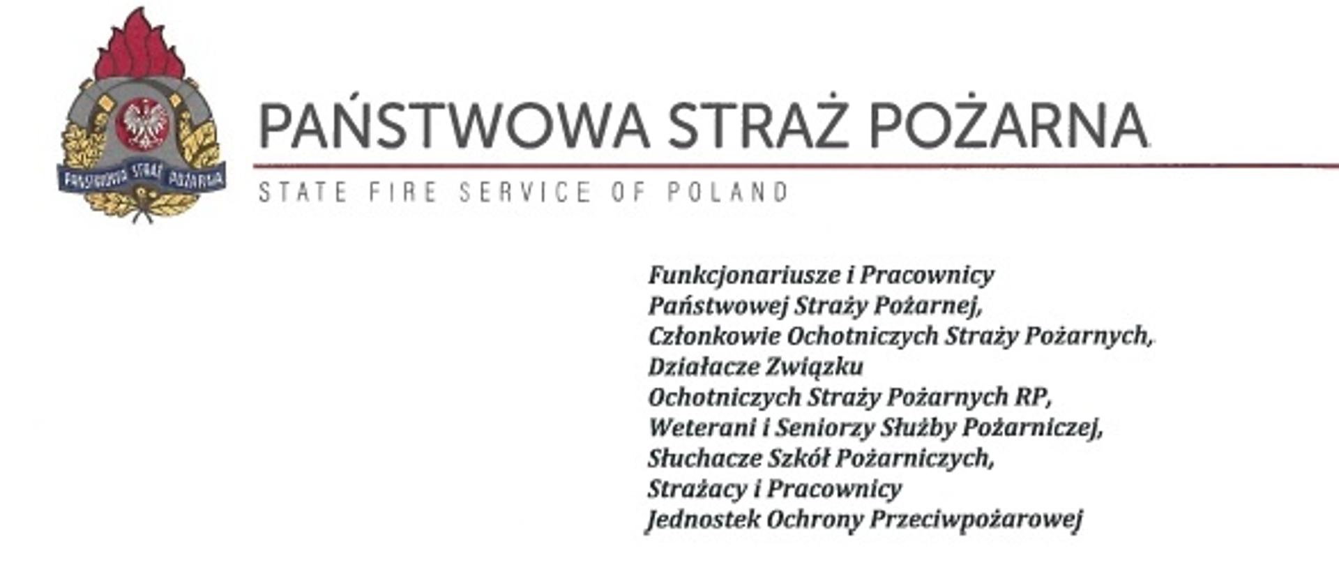 Życzenia Komendanta Głównego PSP z okazji Dnia Strażaka